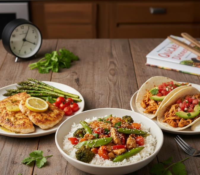 30-Minute Chicken Dinners for Busy Weeknights