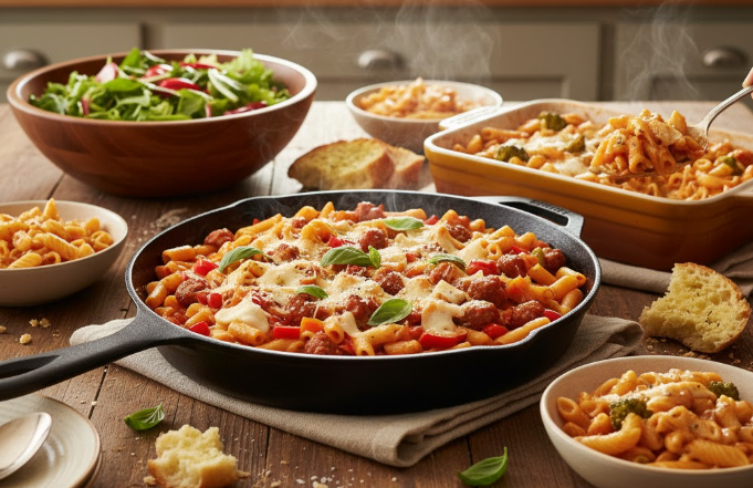 One-Pan Pasta Recipes the Whole Family Will Love