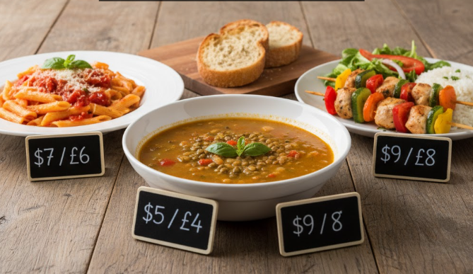 Budget-Friendly Meal Ideas Under $10 / £10: Delicious, Filling, and Easy to Make