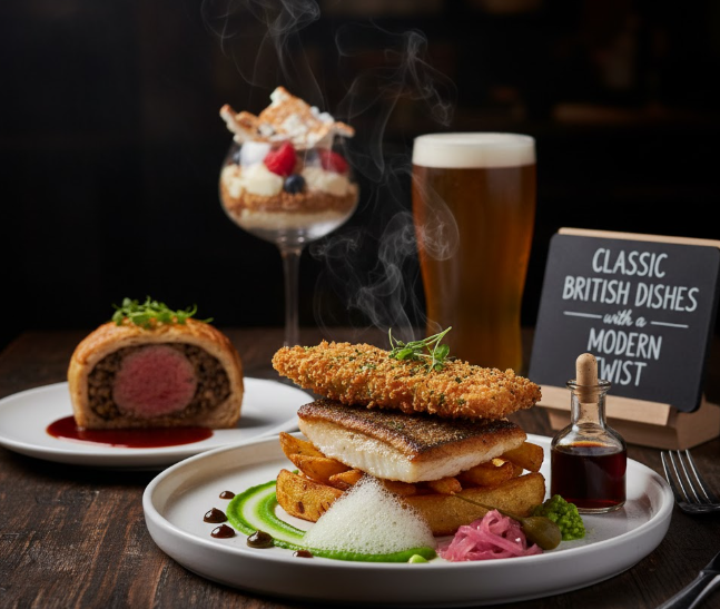 Classic British Dishes with a Modern Twist