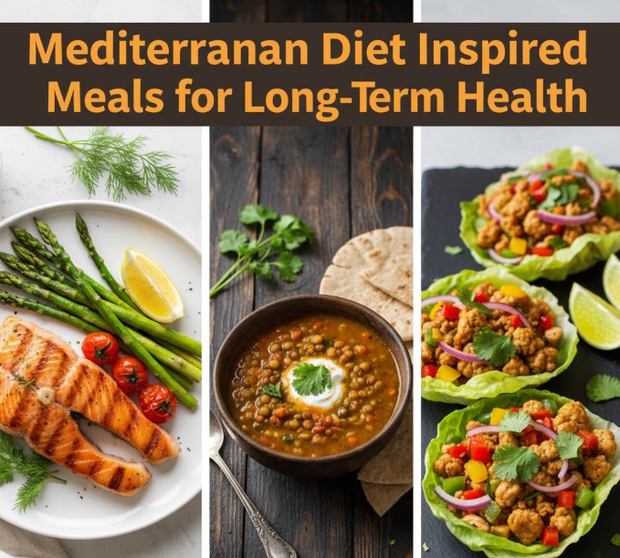 Mediterranean Diet Inspired Meals for Long-Term Health
